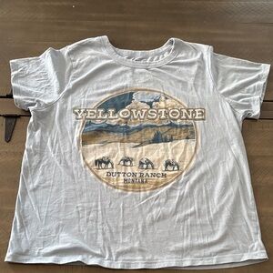 Yellowstone Graphic Tee - Gray